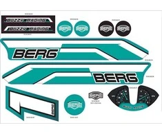 Berg Buzzy - Sticker set Racing