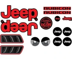 Berg Buzzy - Sticker set Rubicon