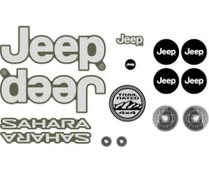Berg Buzzy - Sticker set Sahara