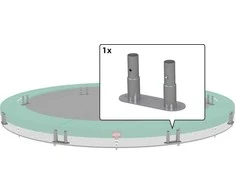 Berg Champion - InGround frame foot 380