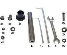 Berg Dempy - Assembly set Juodas