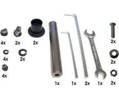 Berg Dempy - Assembly set Juodas