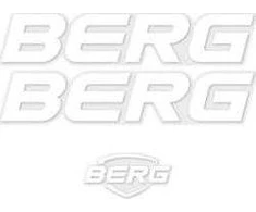 Berg Dempy - Sticker set Juodas