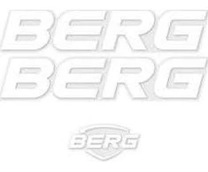 Berg Dempy - Sticker set Juodas