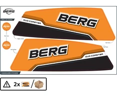 Berg Duo Coaster – lipdukų rinkinys
