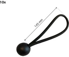 Berg Elastic band + ball (145 mm) (10x)