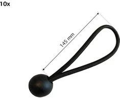 Berg Elastic band + ball (145 mm) (10x)
