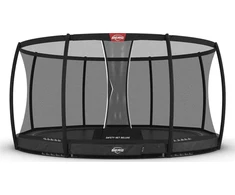 BERG Elite InGround 430 pilka batutas su apsauginiu tinklu Deluxe