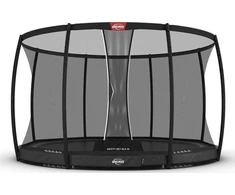 BERG Elite InGround 430 Pilkas + apsauginis tinklas DLX XL