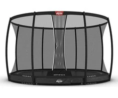 BERG Elite InGround 430 Pilkas + apsauginis tinklas DLX XL