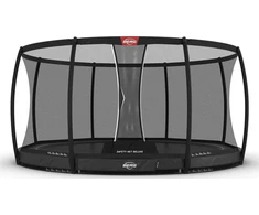 BERG Elite InGround 430 Pilkas + apsauginis tinklas Deluxe