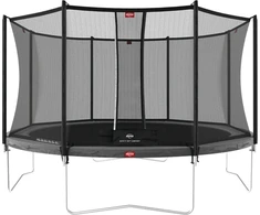 Batutas BERG Favorit Regular 330 pilkas + apsauginis tinklas Comfort