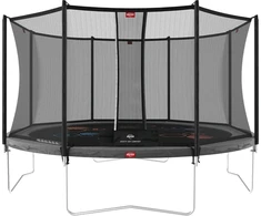 Batutas BERG Favorit Regular 430 Pilkas Levels su apsauginiu tinklu Comfort