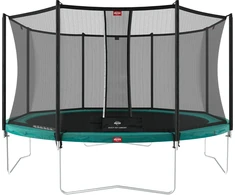 Batutas BERG Favorit Regular 430 žalias + apsauginis tinklas Comfort