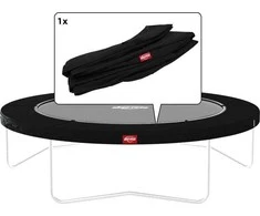 Berg Favorit - Regular Padding 380 Juodas with baltas edge