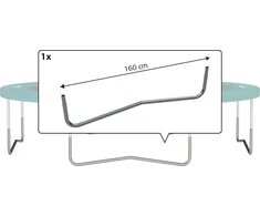 Berg Favorit - W formos koja 380 (160 cm)