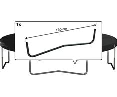 Berg Favorit W-koja 380 (160 cm), juoda
