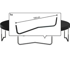Berg Favorit - W-Leg 380 (160 cm) Juodas
