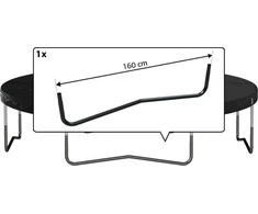 Berg Favorit - W-Leg 380 (160 cm) Juodas