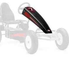 Berg Front Spoiler Juodas/red