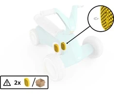 BERG GO² Mint - Pedal (2x)