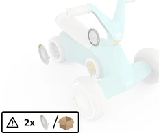 BERG GO² Mint galinio rato gaubtas (2 vnt.)