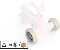 BERG GO² Rožinė - Front Wheel