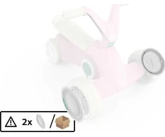 BERG GO² Rožinė - Front Wheel Cover (2x)