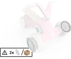 BERG GO² Rožinė priekinio rato gaubtas (2 vnt.)