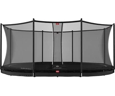 BERG Grand Favorit InGround 520 juodas + apsauginis tinklas Comfort