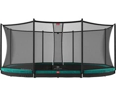 BERG Grand Favorit InGround 520 Žalias + apsauginis tinklas Comfort