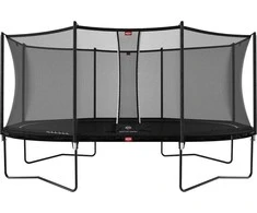BERG Grand Favorit Regular 520 Juodas + apsauginis tinklas Comfort