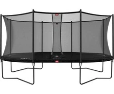 BERG Grand Favorit Regular 520 Juodas + apsauginis tinklas Comfort