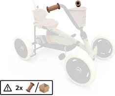 Berg Rankena d22x90 mm ruda (2 vnt.)