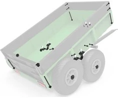 Berg Large Trailer - Assembly set Tandem Trailer XL