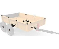 Berg Large Trailer - Assembly set Tandem Trailer L