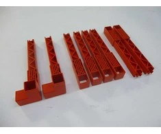 Berg Large Trailer - Raudona poles