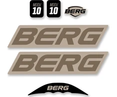 Berg MOOV 10 - Sticker Set Sand rusvai gelsvas