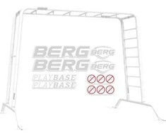 Berg PlayBase - Frame stickerset