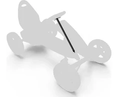 Berg Rally - vairo strypas (42 cm)