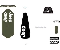 Berg Rally - Sticker Set Jeep Rally Cherokee