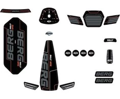 Berg Rally - Sticker Set NRG Oranžinis