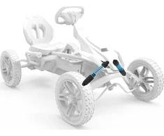 Berg Rally - Strut Set Mėlyna
