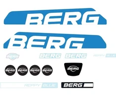 Berg Reppy - lipdukų rinkinys, mėlynas
