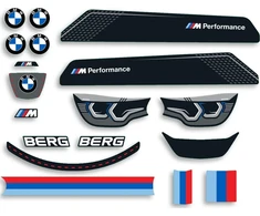 Berg Reppy lipdukų rinkinys BMW