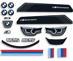 Berg Reppy - Sticker set BMW