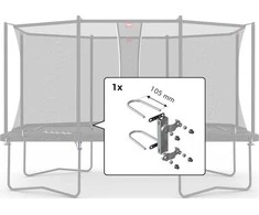 Berg Safety Net Comfort - Fasteners 330 &amp; 410 (Set for 1 Tube)
