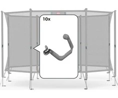 Berg Safety Net Comfort - Spring brackets (10x)