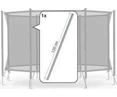 Berg Apsauginio tinklo „Comfort“ viršutinis vamzdis spyruoklių laikikliui (120 cm)