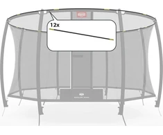 Berg Apsauginio tinklo Deluxe stovo vamzdžiai 380 (12,5 ft)